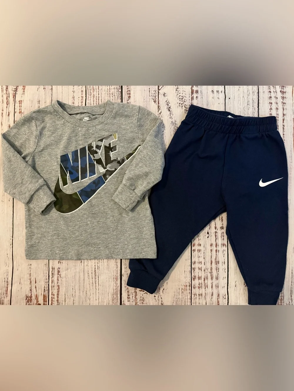 Nike 2 Pc Athletic Set Baby Boys 12m